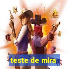 teste de mira